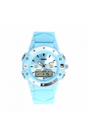 Ψηφιακό/αναλογικό ρολόι χειρός – Skmei - 0821 - 008217 - Blue