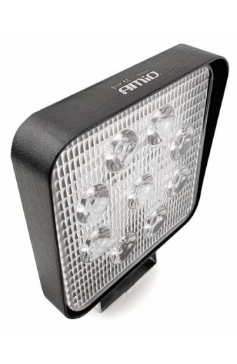 AMIO LED προβολέας οχημάτων AWL07 02421, 9x LED, 10.5 x 10.5cm, μαύρος