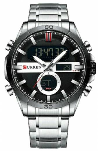 Ανδρικό Ρολόι Curren 8384 - Silver