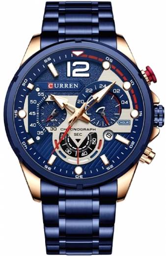 Ανδρικό Ρολόι Curren 8395 - Blue
