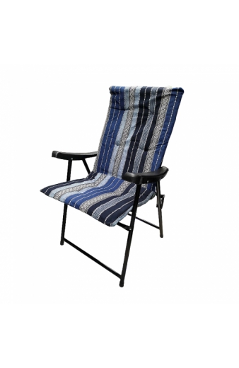 Πτυσσόμενη καρέκλα camping - 1297-50 - 100014 - Grey/Blue