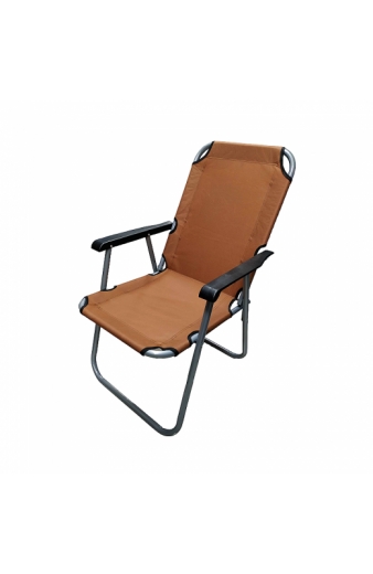 Πτυσσόμενη καρέκλα camping - 1257 - 100045 - Brown