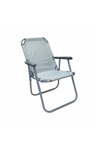 Πτυσσόμενη καρέκλα camping - 1257 - 100045 - Grey