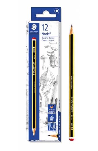 STAEDTLER ξύλινο μολύβι Noris 120-2, εξάγωνο, ΗB2, 12τμχ