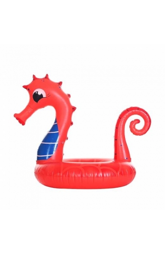 Φουσκωτό σωσίβιο Seahorse με κάθισμα και λαβές - 80cm - 150434 - Red
