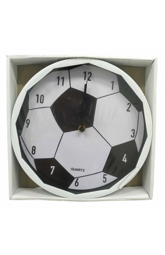 Ρολόι τοίχου - Soccer - XH-6629 - 166290 - White