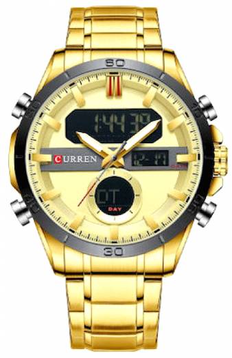 Ανδρικό Ρολόι Curren 8384 - Gold