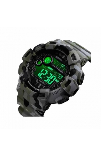 Ψηφιακό ρολόι χειρός – Skmei - 1472 - Army Green