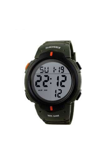 Ψηφιακό ρολόι χειρός – Skmei - 1068 - Army Green