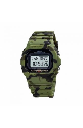 Ψηφιακό ρολόι χειρός – Skmei - 1628 - Army Green