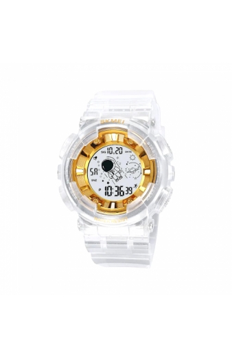 Ψηφιακό ρολόι χειρός – Skmei – 2035 - White/Gold