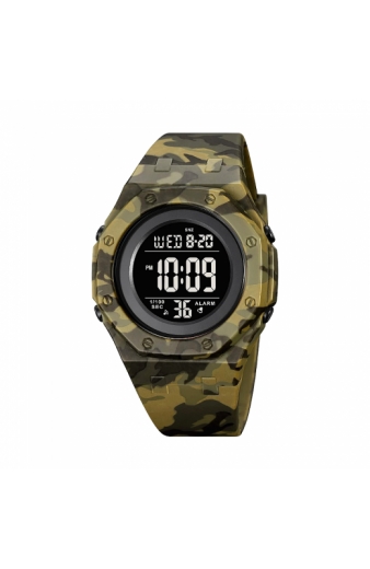 Ψηφιακό ρολόι χειρός – Skmei - 2048 - Army Green