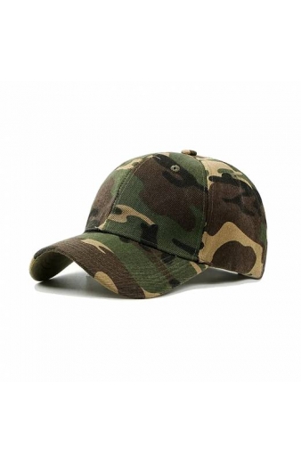 Ανδρικό καπέλο jockey στρατιωτικού τύπου - M02 - 270607