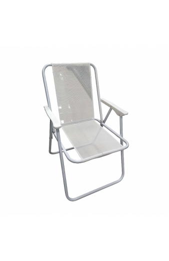 Πτυσσόμενη καρέκλα camping - 1215TSL - 270843 - White