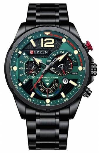 Ανδρικό Ρολόι Curren 8395 - Green