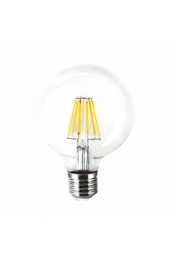Λάμπα LED Filament φούσκα - G95 - Ε27 - 8W - 431725