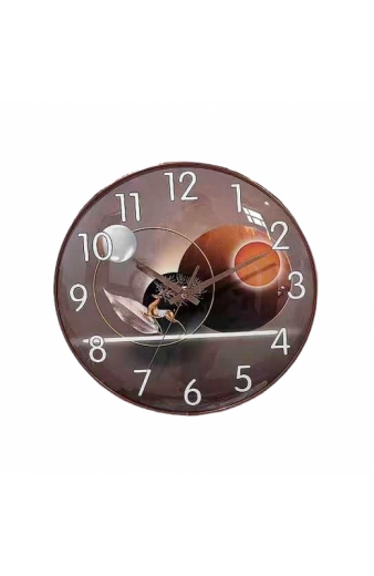 Ρολόι τοίχου - FHS-B635-11 - 505107 - Brown