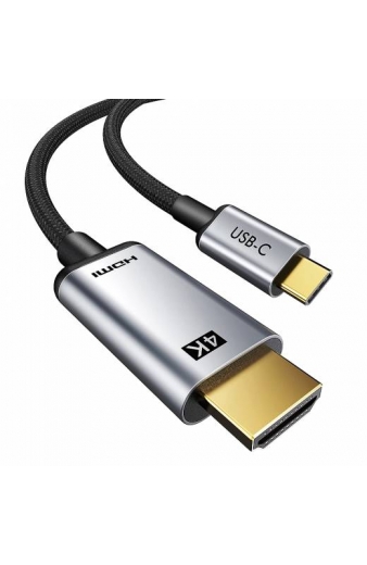 CABLETIME καλώδιο USB-C σε HDMI CT-CMHD2, 4K/60Hz, 5m, μαύρο