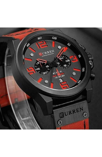 Ανδρικό Ρολόι Curren 8314 - Red