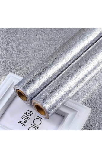 Αυτοκόλλητο φύλλο αλουμινίου 40cm x 2m – Aluminium foil sticker 40cm x 2m