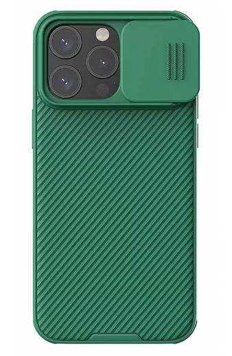 NILLKIN θήκη CamShield Pro για iPhone 15 Pro Max, πράσινη