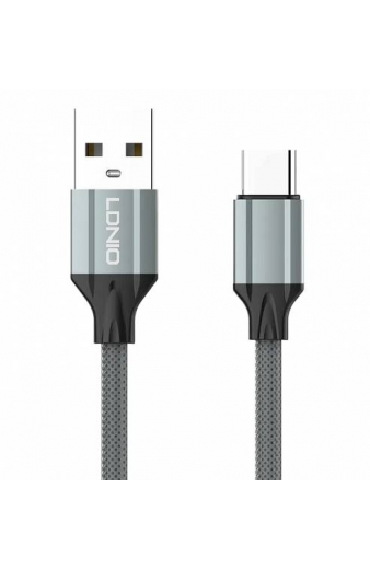 LDNIO καλώδιο USB-C σε USB LS442, 12W, 2m, γκρι