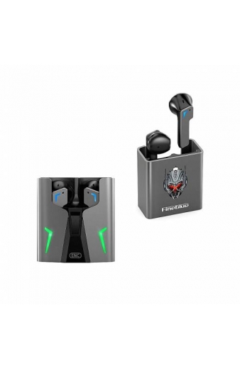 Ενσύρματα ακουστικά Gaming με θήκη φόρτισης - KINGKONG - Fineblue - 700147 - Grey