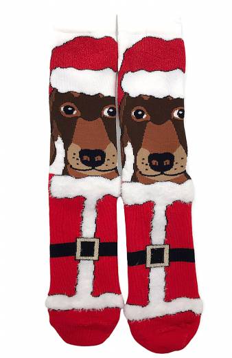 Christmas Dogs - Red