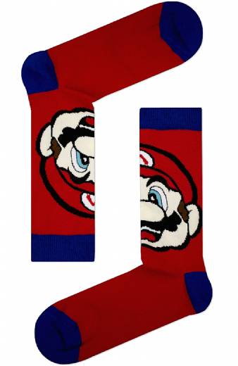 Kάλτσες Super Mario - Red