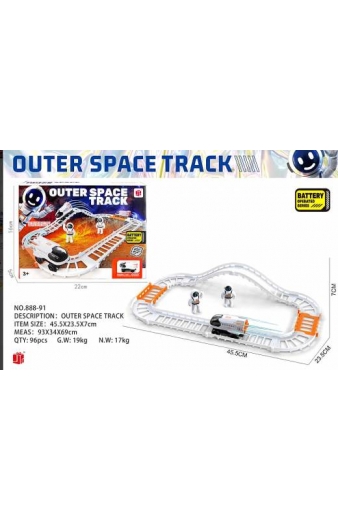 Σετ διαστημικός αυτοκινητόδρομος DIY - Space Track - 888-91 - 900314