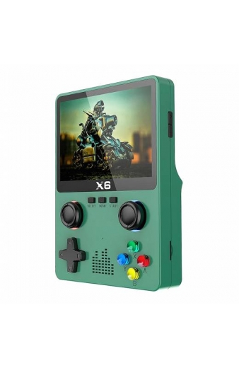 Φορητή κονσόλα παιχνιδιών - X6 - 810439 - Green
