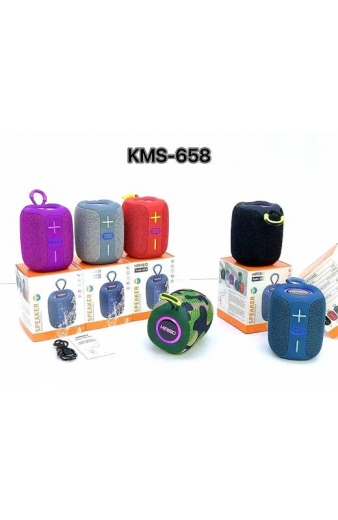 Ασύρματο ηχείο Bluetooth - KMS-658 - 810897 - Blue