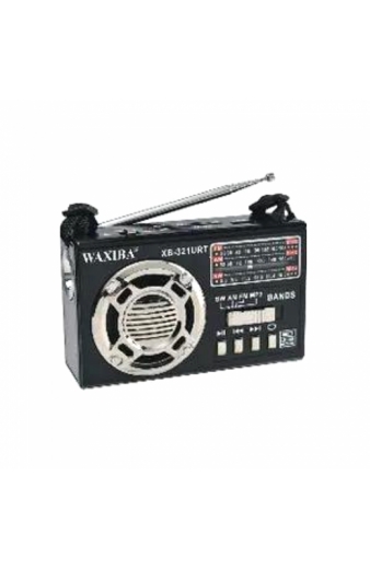 Επαναφορτιζόμενο ραδιόφωνο - XB321URT - 863210 - Black