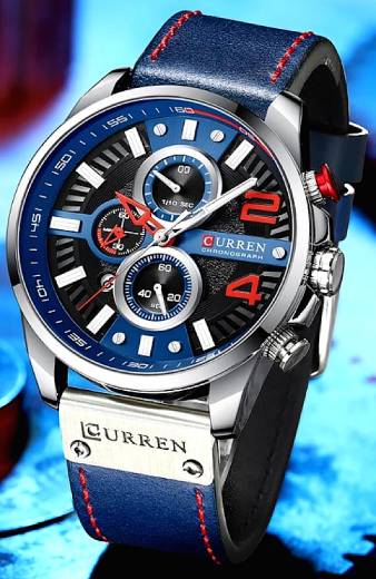 Ανδρικό Ρολόι Curren 8393 - Blue