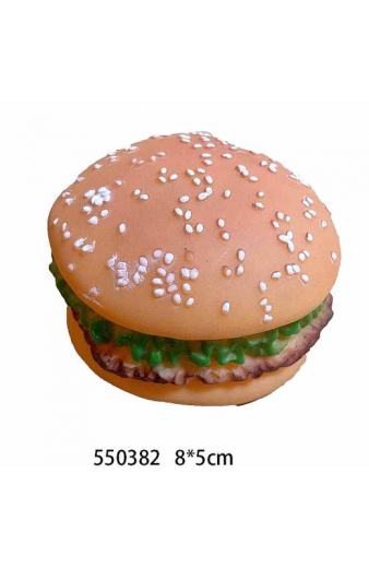 Παιχνίδι σκύλου Latex Burger - 8x5cm - 550382