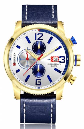 Ανδρικό Ρολόι Curren 8281 - Blue/White