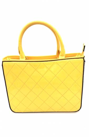 Τσάντα λουστρίνι - Yellow