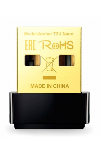 TP-LINK ασύρματος USB αντάπτορας δικτύου Archer T2U Nano, 600Mbps, V.1