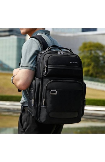 ARCTIC HUNTER τσάντα πλάτης B00492 με θήκη laptop 15.6", 22L, μαύρη