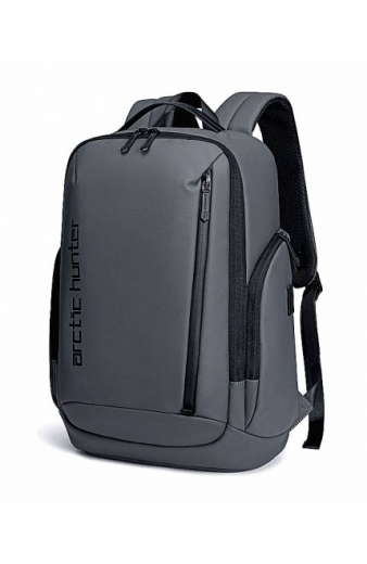ARCTIC HUNTER τσάντα πλάτης B00554 με θήκη laptop 15.6", 20L, USB, γκρι
