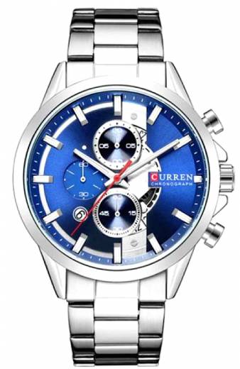 Ανδρικό Ρολόι Curren 8325 - Blue/Silver