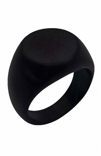 Δαχτυλίδι Ατσάλι - Μαύρο