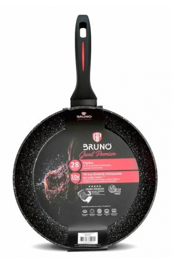 BRUNO τηγάνι Granit Premium BRN-0114 με αντικολλητική επίστρωση, 28cm