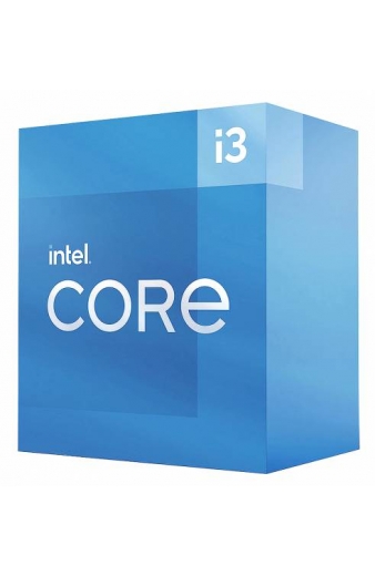 INTEL CPU Core i3-12100F, 4 Cores, 3.30GHz, 12MB Cache, LGA1700