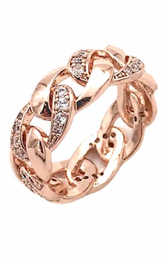 Δαχτυλίδι Ατσάλι - Rose Gold