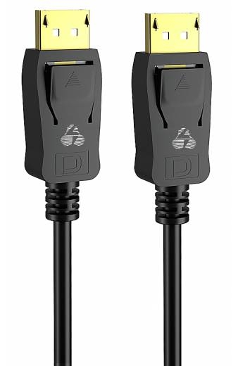 POWERTECH καλώδιο DisplayPort 1.2V CAB-DP048, copper, 4K/60Hz, 3m, μαύρο