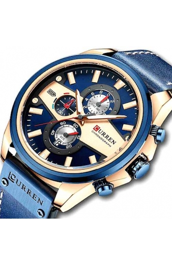 Ανδρικό Ρολόι Curren 8394 - Blue