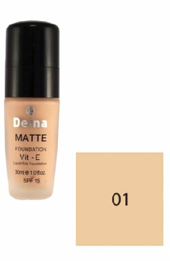 Deina Cosmetics Matte Foundation #1 30ml
