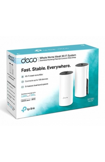 TP-LINK Home Mesh Wi-Fi System Deco M4, AC1200, Ver. 2.0, 2τμχ