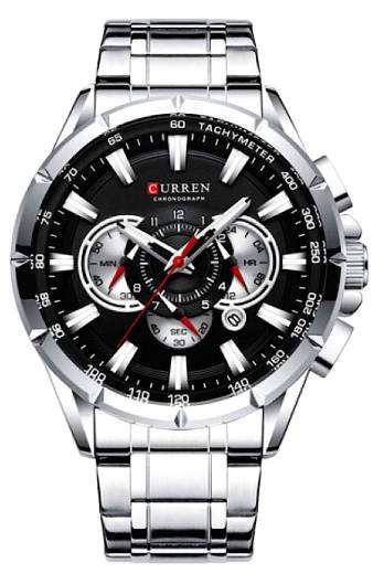 Ανδρικό Ρολόι Curren 8363 - Silver/Black
